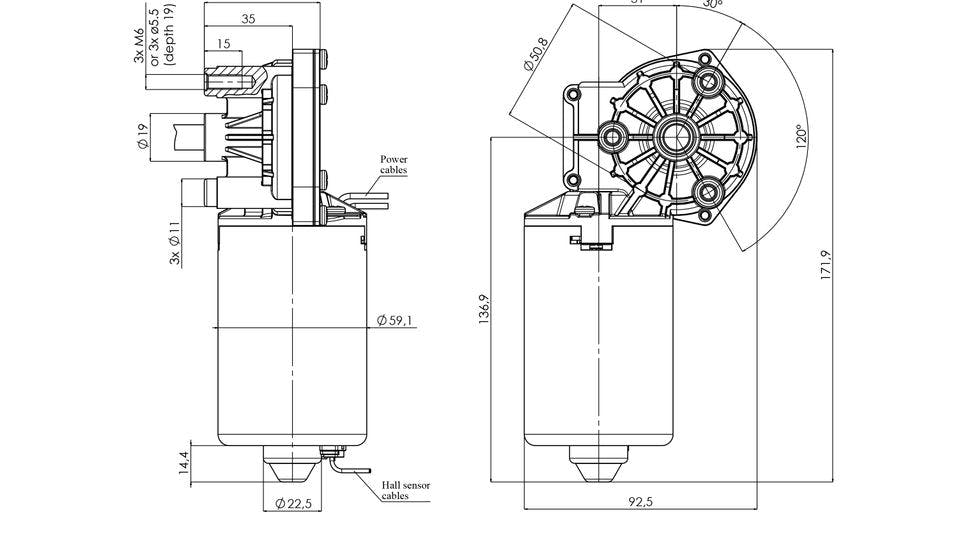dc-gear-motor-diameter-59-with-encoder-gmr59-31-z1-h