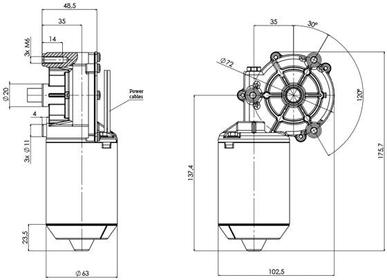 dc-gear-motor-diameter-63-gmr63-35-z1b